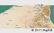 Satellite Panoramic Map of Shariqah