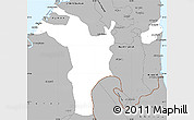 Gray Simple Map of Shariqah
