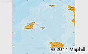 Political Map of Channel Islands