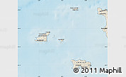 Shaded Relief Map of Channel Islands