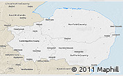 Classic Style 3D Map of East Anglia