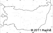 Blank Simple Map of Suffolk County, no labels