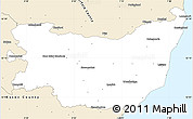 Classic Style Simple Map of Suffolk County