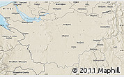Shaded Relief Map of Cheshire County