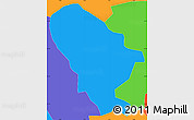 Political Simple Map of Islington