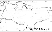Blank Simple Map of Kent County, no labels