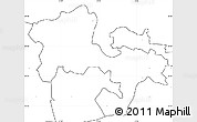 Blank Simple Map of Windsor and Maidenhead, no labels
