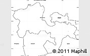 Blank Simple Map of Windsor and Maidenhead