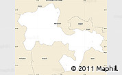 Classic Style Simple Map of Windsor and Maidenhead