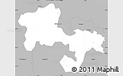 Gray Simple Map of Windsor and Maidenhead