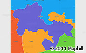 Political Simple Map of Windsor and Maidenhead