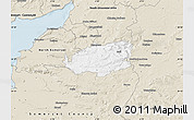 Classic Style Map of Bath and North East Somerset