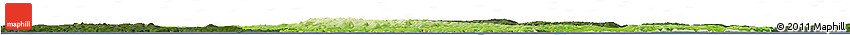 Physical Horizon Map of Devon County, darken