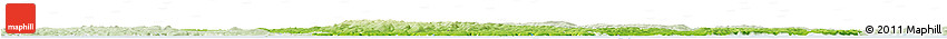 Physical Horizon Map of Devon County, lighten