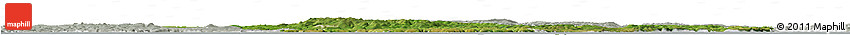 Satellite Horizon Map of Devon County, lighten, semi-desaturated