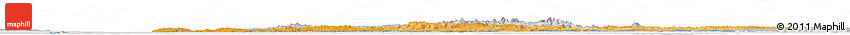 Political Shades Horizon Map of South West, lighten, desaturated