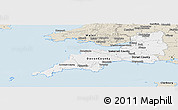 Classic Style Panoramic Map of South West