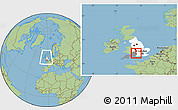 Savanna Style Location Map of Swindon, highlighted parent region, highlighted grandparent region, within the entire country