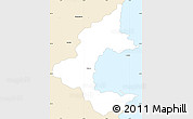 Classic Style Simple Map of Torbay