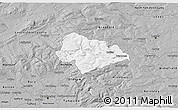 Gray 3D Map of Calderdale