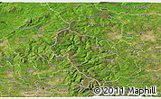 Satellite 3D Map of Calderdale