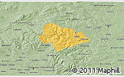Savanna Style 3D Map of Calderdale