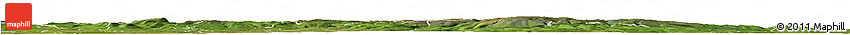 Satellite Horizon Map of Calderdale