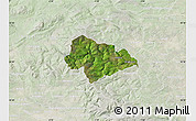 Satellite Map of Calderdale, lighten