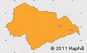 Political Simple Map of Calderdale, cropped outside