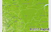 Physical Map of Doncaster