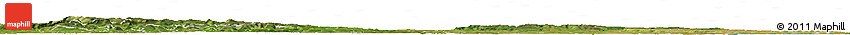 Satellite Horizon Map of North Yorkshire County