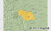 Savanna Style Map of Sheffield