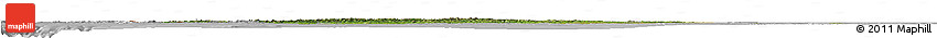 Satellite Horizon Map of United Kingdom, lighten, desaturated