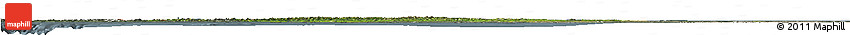 Satellite Horizon Map of United Kingdom, semi-desaturated