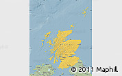 Savanna Style Map of Scotland