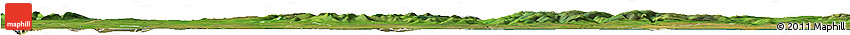 Satellite Horizon Map of City of Edinburgh