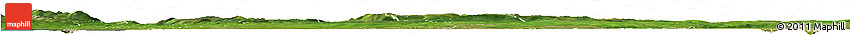 Satellite Horizon Map of City of Glasgow