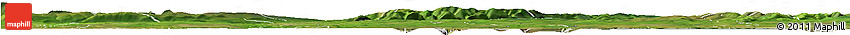 Satellite Horizon Map of Falkirk