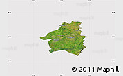 Satellite Map of West Lothian, cropped outside