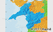Political Map of Gwynedd