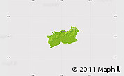 Physical Map of Newport - Casnewydd, cropped outside