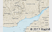 Shaded Relief Map of Newport - Casnewydd