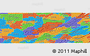 Political Panoramic Map of ZIP code 35077