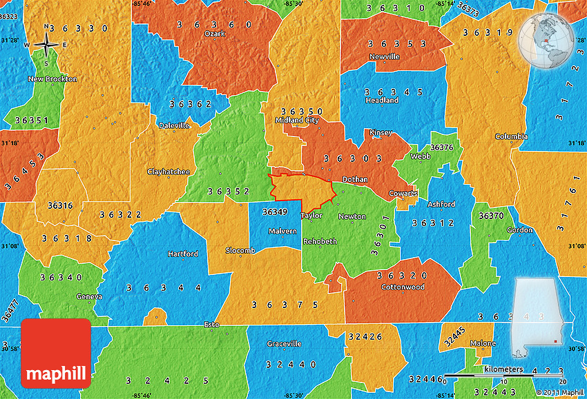 Zip Code 36305