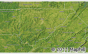 Satellite 3D Map of Cullman County