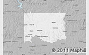 Gray Map of Elmore County