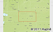 Physical Map of ZIP code 00164