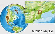 Physical Location Map of ZIP code 00183