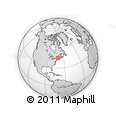 Outline Map of ZIP Code 00183