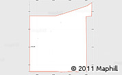 Silver Style Simple Map of ZIP code 99504